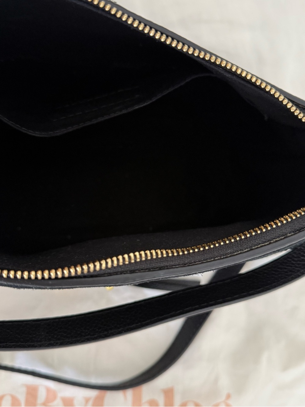 See By Chloe Black Leather Ring-Detail Crossbody Bag - Picture 5 of 11